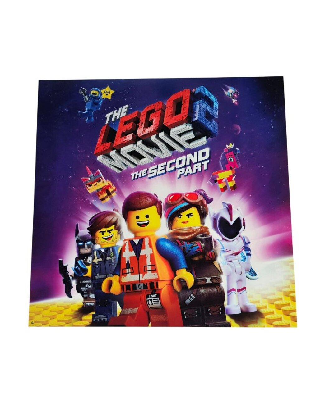 The Lego Movie 2 The Second Part 14" REDBOX SIGN Plastic Movie Poster Ad
